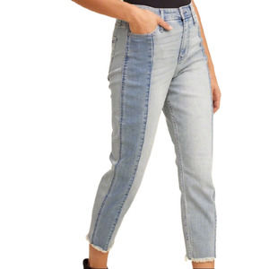 Hollister High Rise Two Tone Boyfriend Jeans Women's Size 27